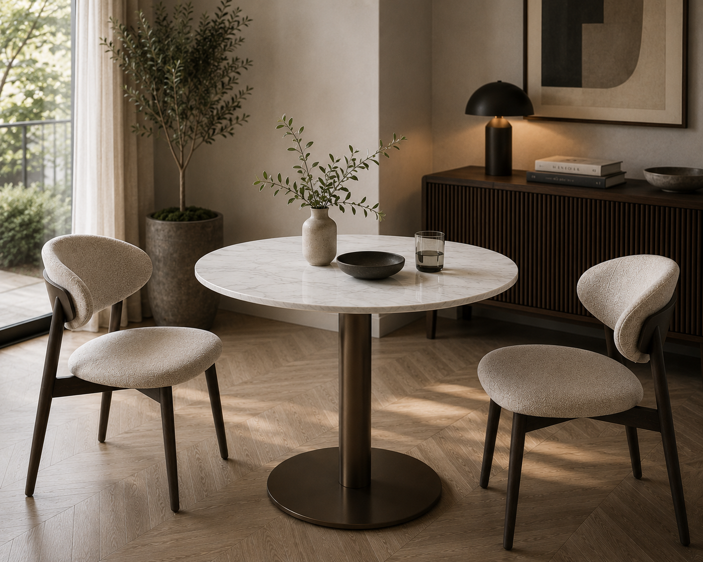 Quill Dining Table (100)