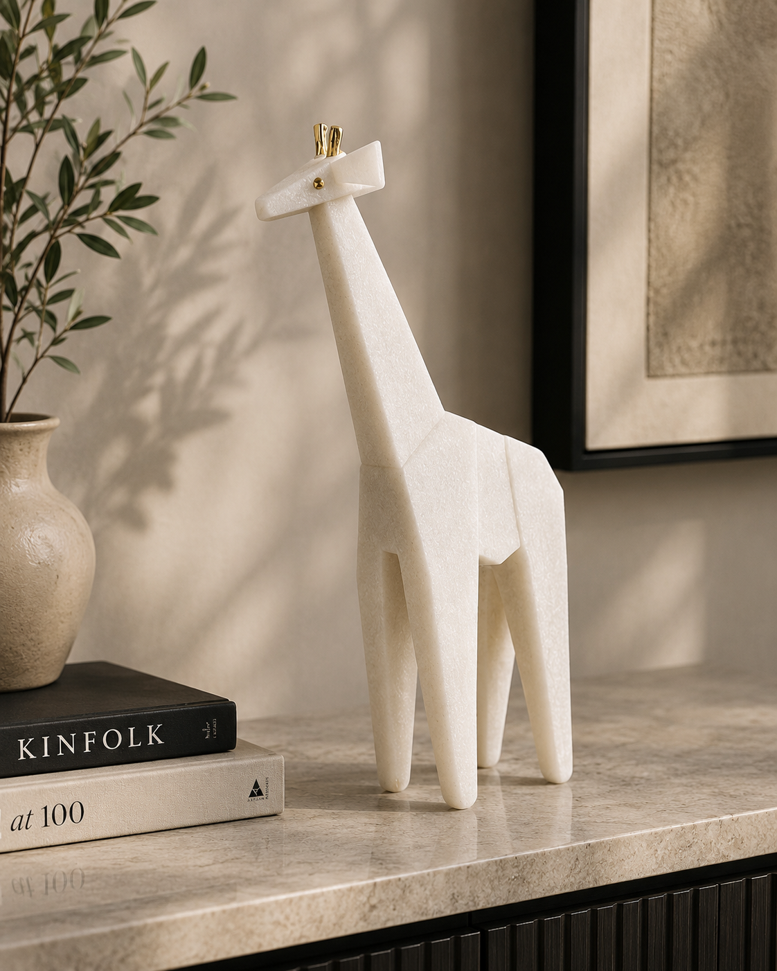 Sand Stone Giraffe