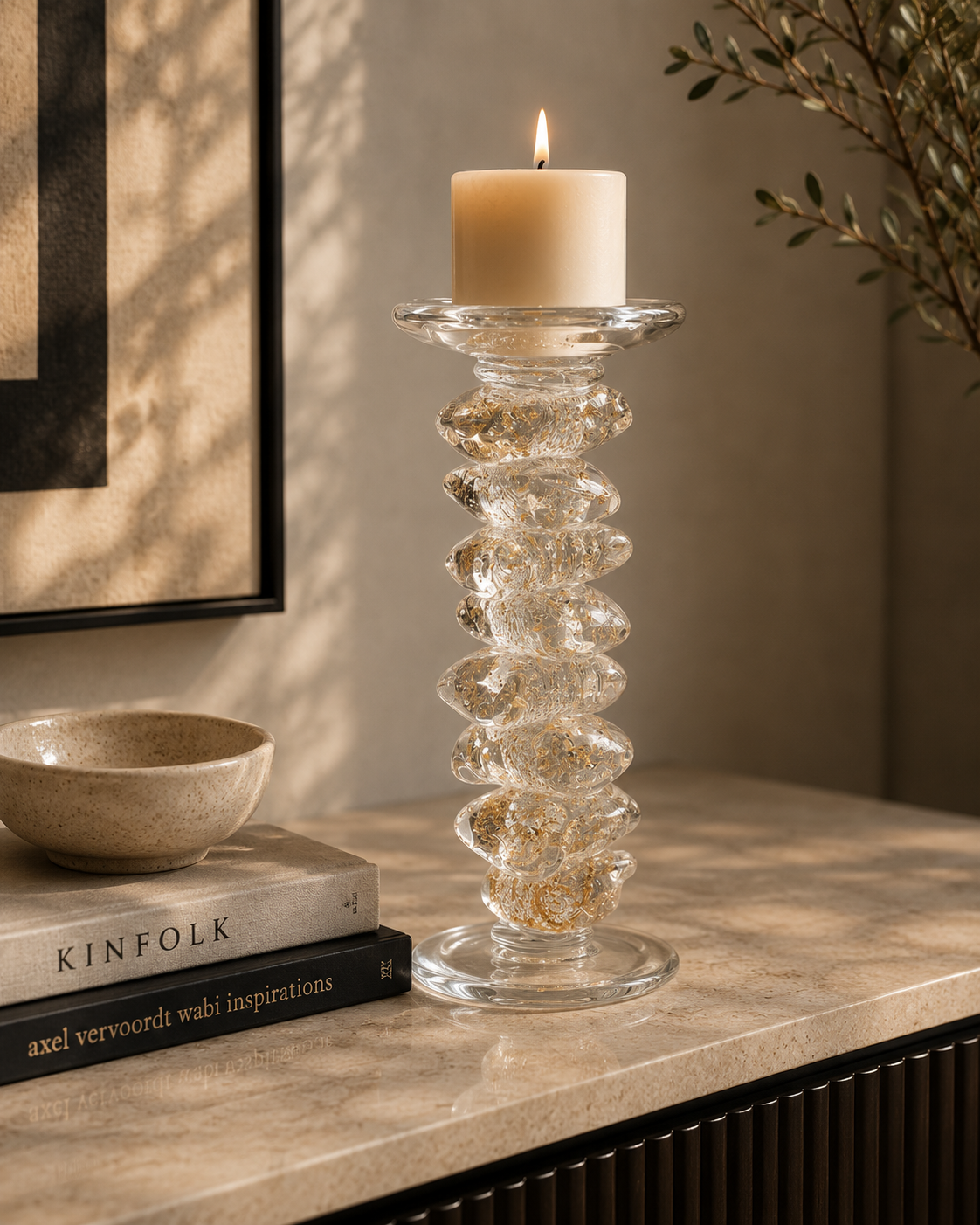 Golden Candle Stick