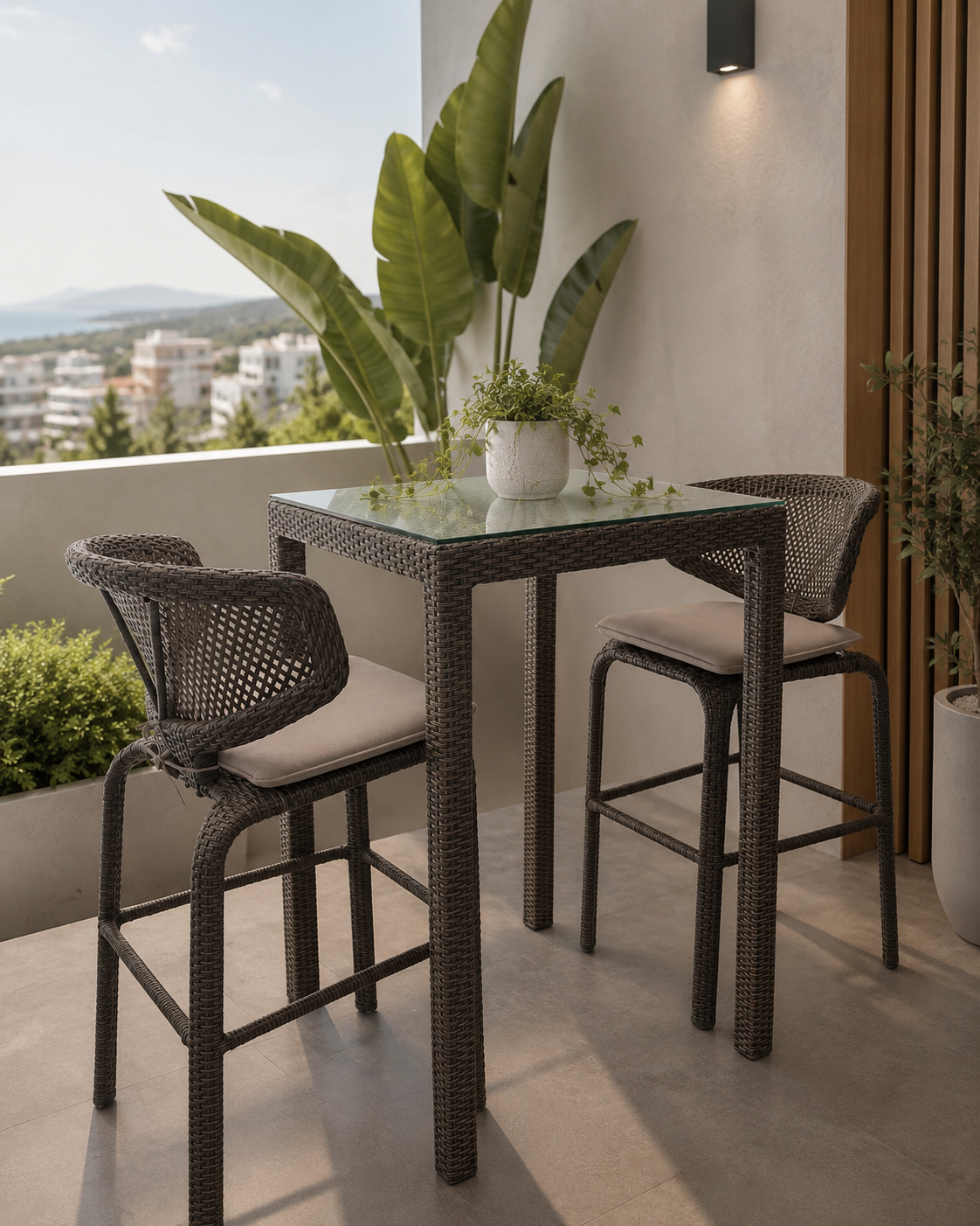 Celine Outdoor Bar Stool