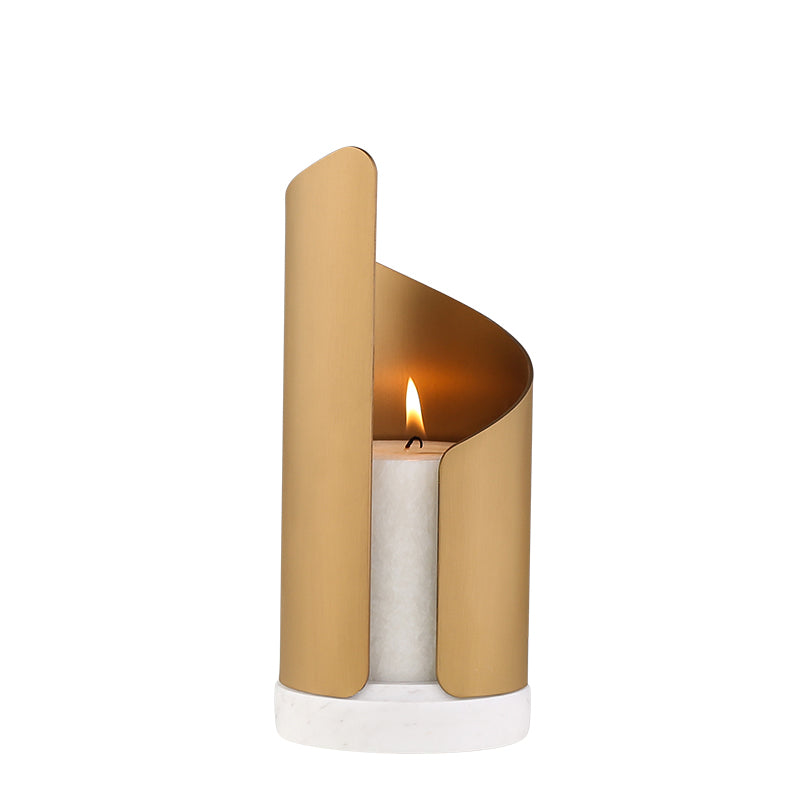 Torch Candle Stick Gold