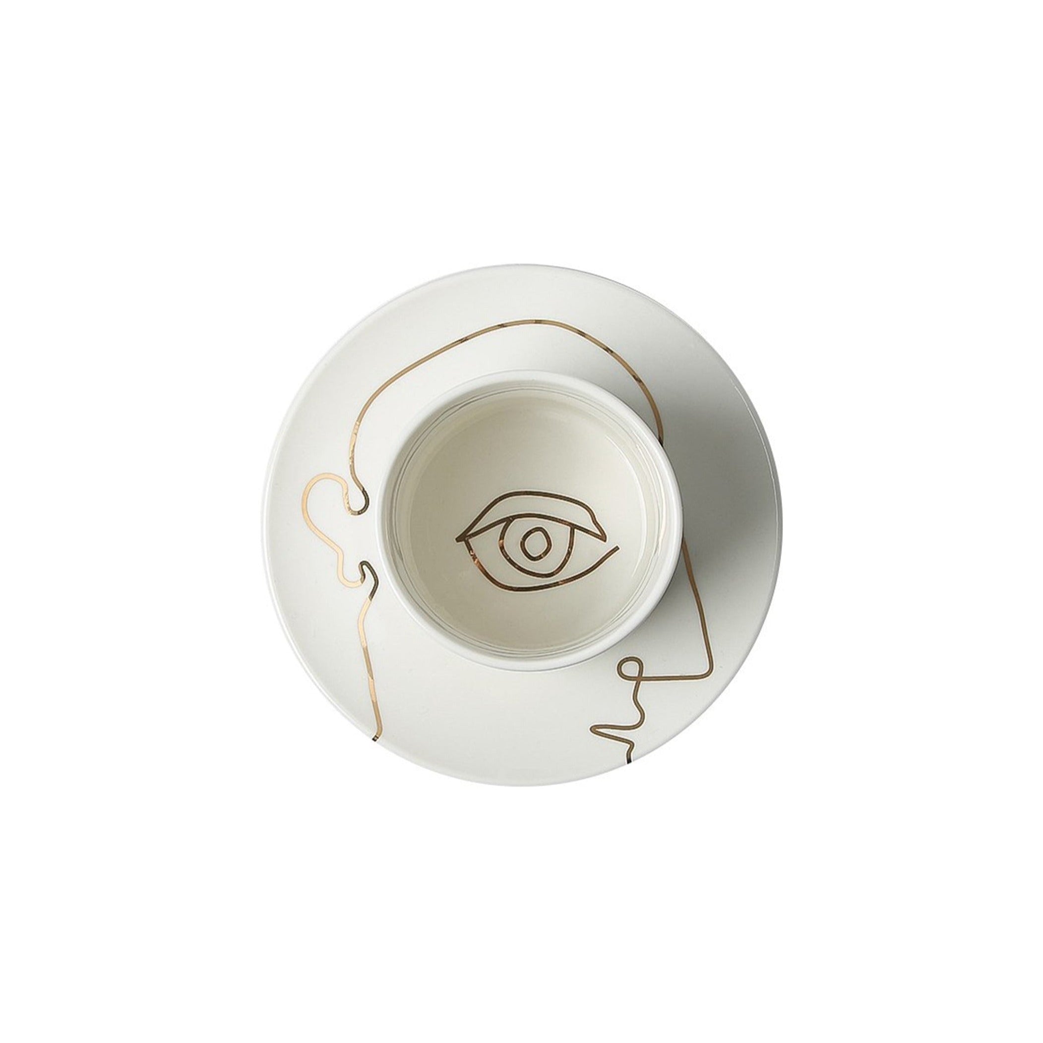 Simple Drawing of Eye Cup