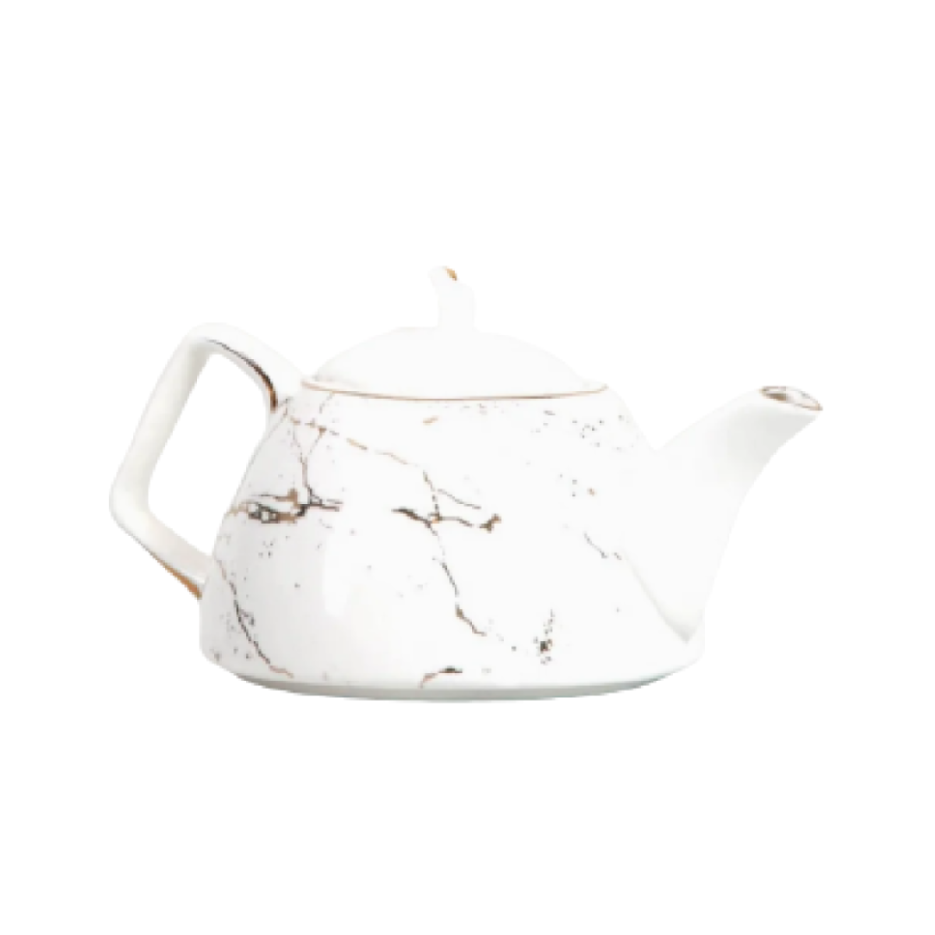 White & Golden Pot