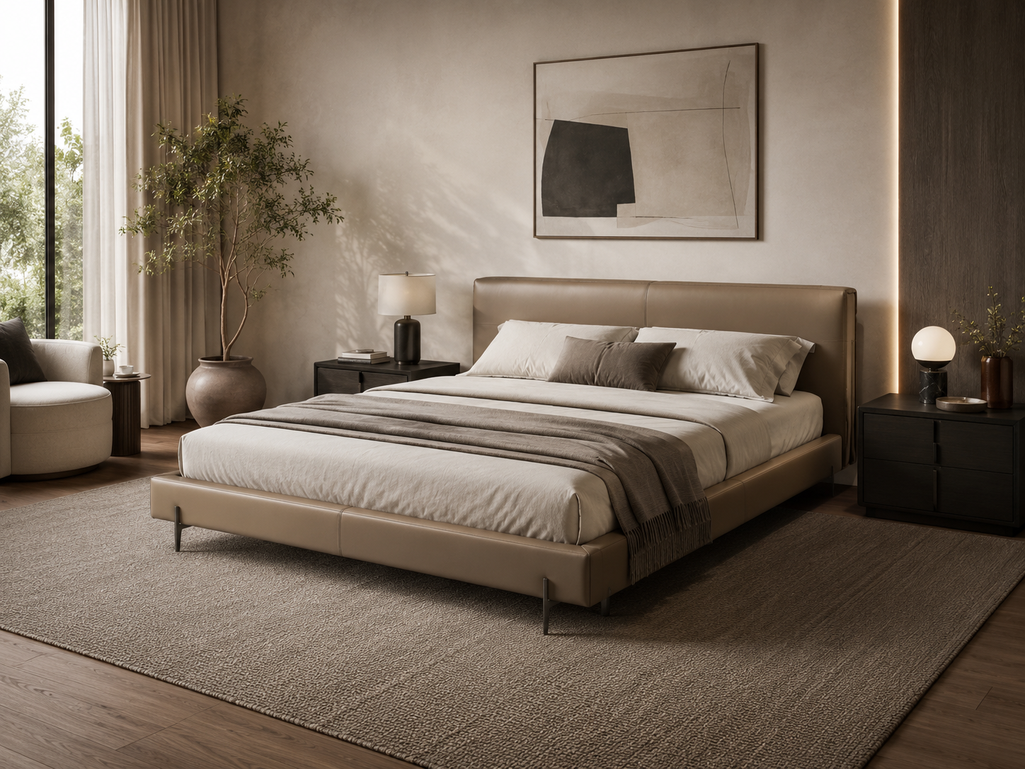 Zen Queen-sized Bed