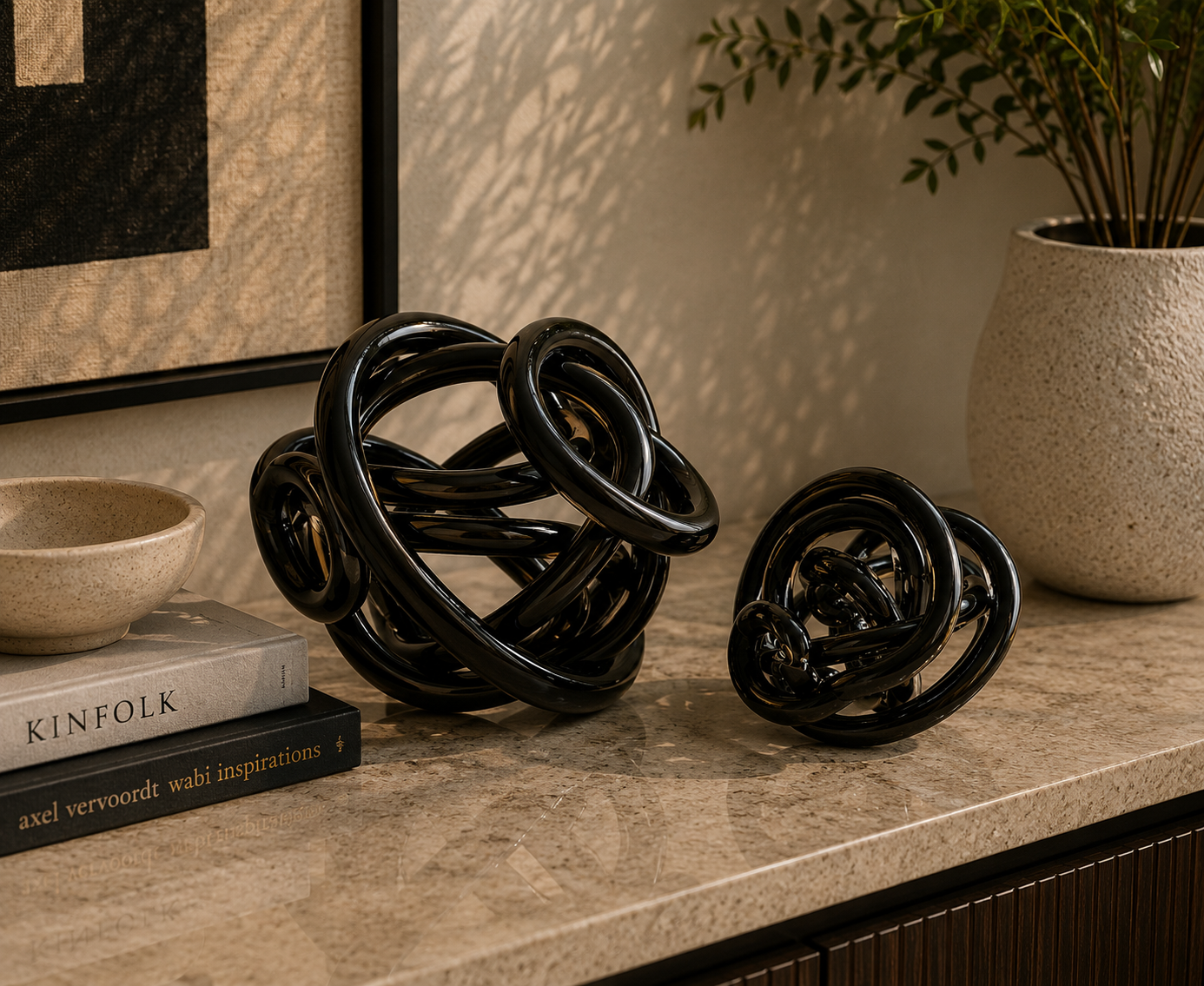 Black Line Ball