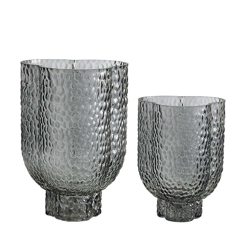 Three Leaf Vase - Grey