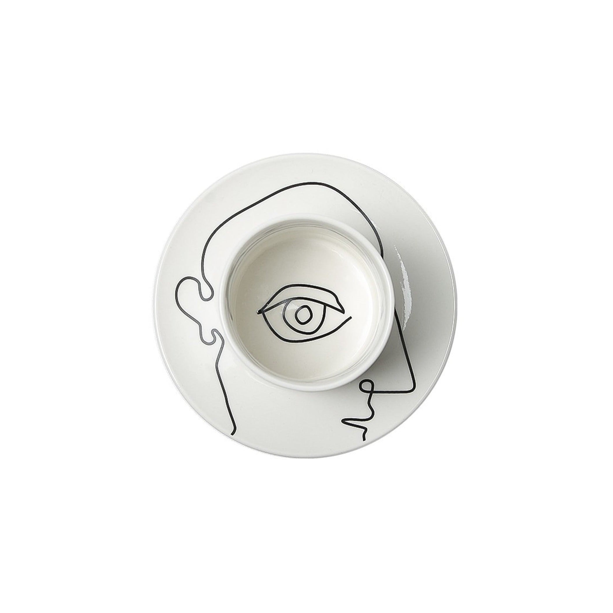 Simple Drawing of Eye Cup
