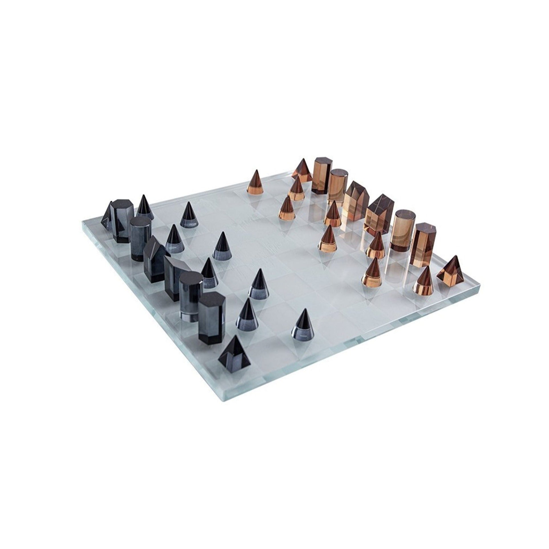 Chess Glass Decor