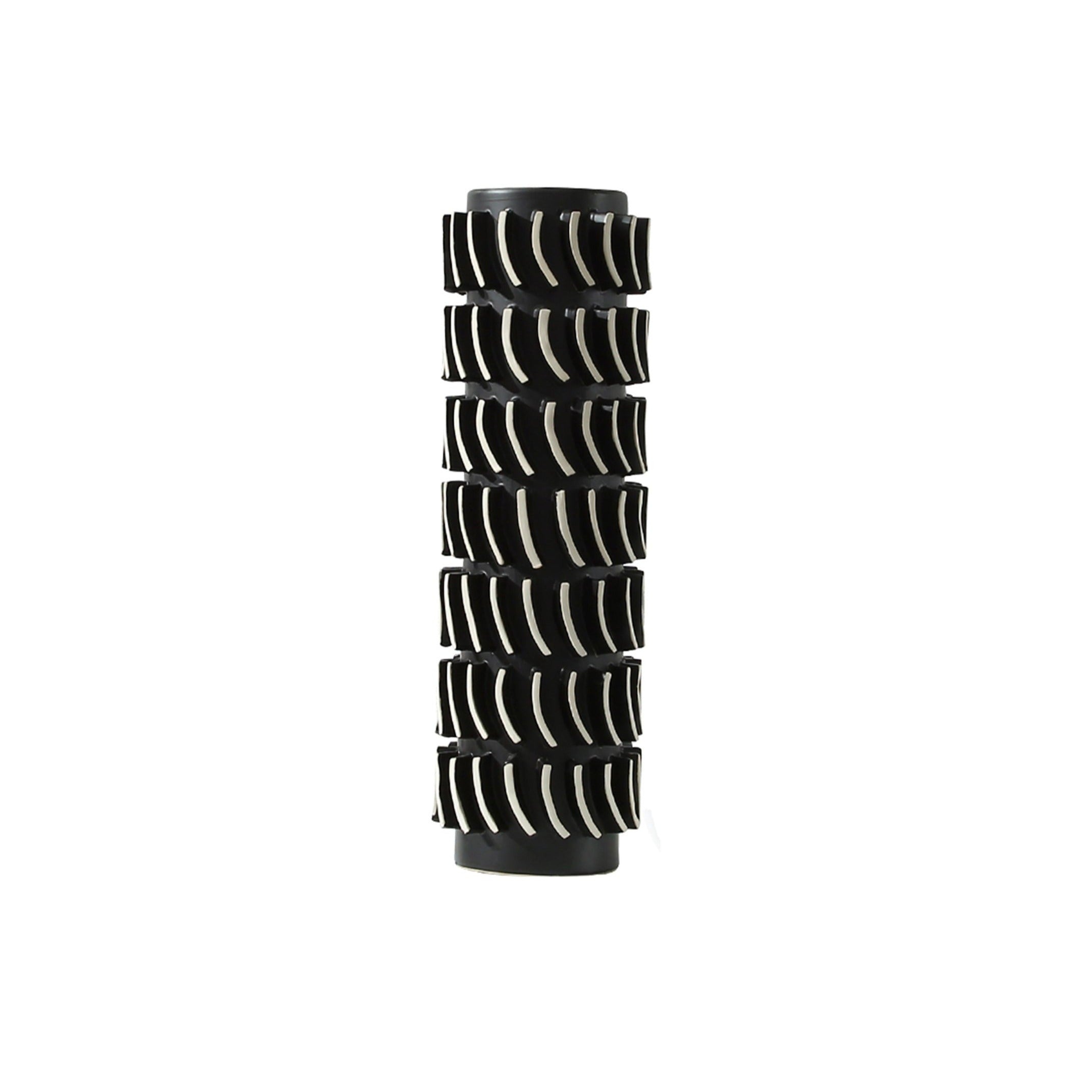 Black Oblique Piece Vase