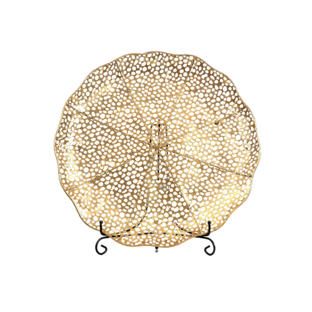Iron Plated Pie Wall Décor